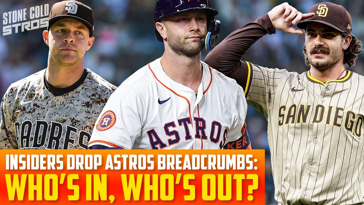 Baseball insiders DISH on who could be in and OUT for Astros!