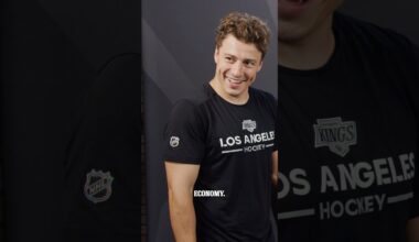 With all the flights on this road trip, we’re thinking about how this held up 😂😂 #lakings #hockey