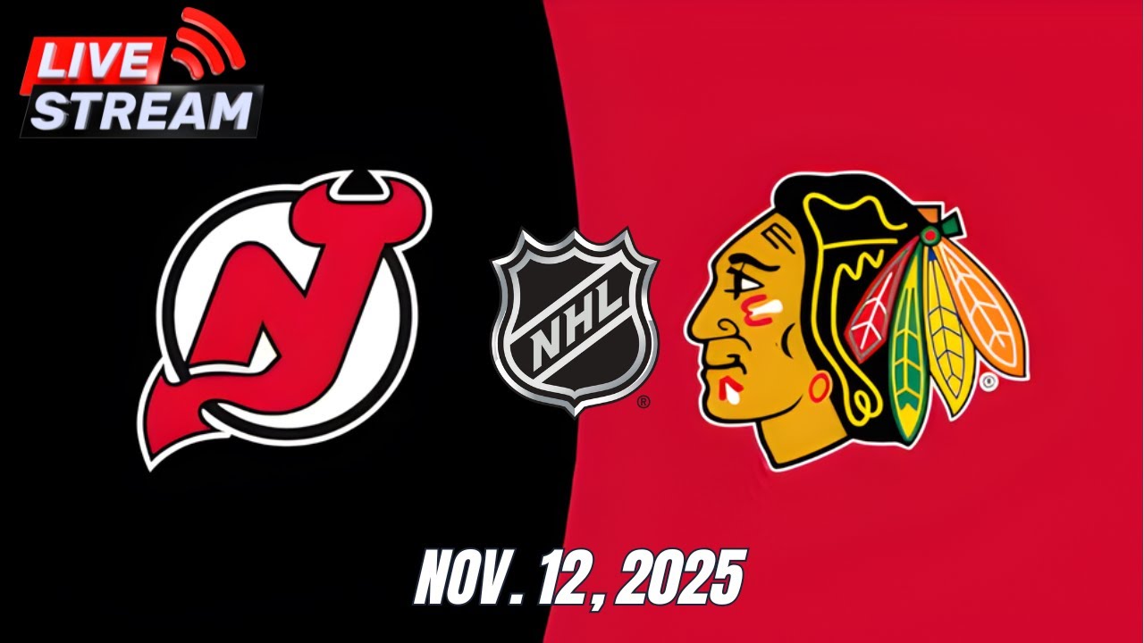🔥 NHL LIVE 2025! New Jersey Devils vs Chicago Blackhawks | Full Game Live | November 12, 2025