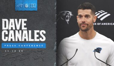 Dave Canales on refocusing ahead of Week 11 against Falcons | Carolina Panthers
