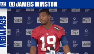 Jameis Winston on Starting Week 11 vs. Packers | New York Giants