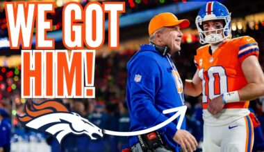 Denver Broncos Waste NO TIME with Latest Signing...