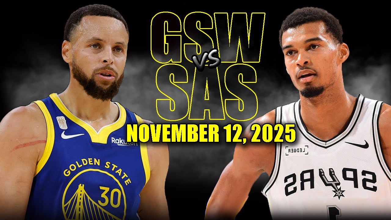 Golden State Warriors vs San Antonio Spurs Full Game Highlights - November 12, 2025 | NBA Season