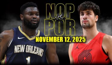 New Orleans Pelicans vs Portland Trail Blazers Full Game Highlights - November 12, 2025 | NBA Season