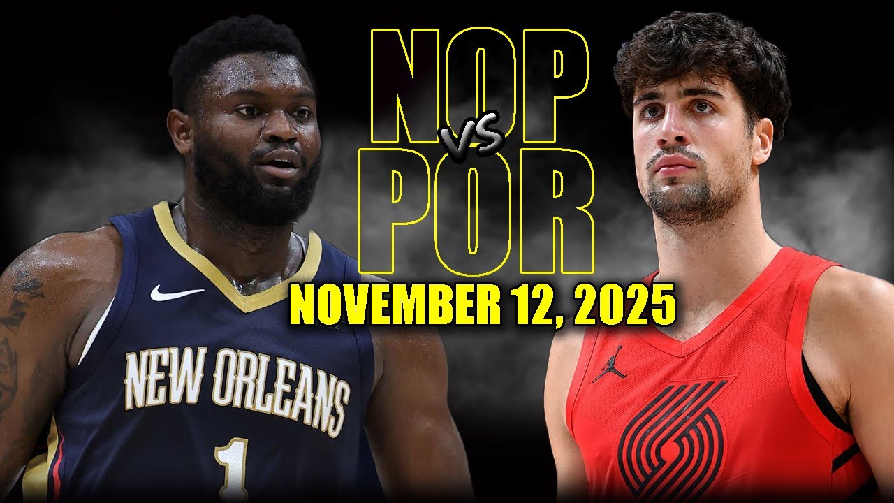 New Orleans Pelicans vs Portland Trail Blazers Full Game Highlights - November 12, 2025 | NBA Season