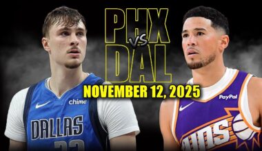 Phoenix Suns vs Dallas Mavericks Full Game Highlights - November 12, 2025 | NBA Season
