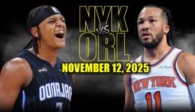New York Knicks vs Orlando Magic Full Game Highlights - November 12, 2025 | NBA Season
