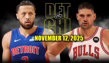 Chicago Bulls vs Detroit Pistons Full Game Highlights - November 12, 2025 | NBA Season