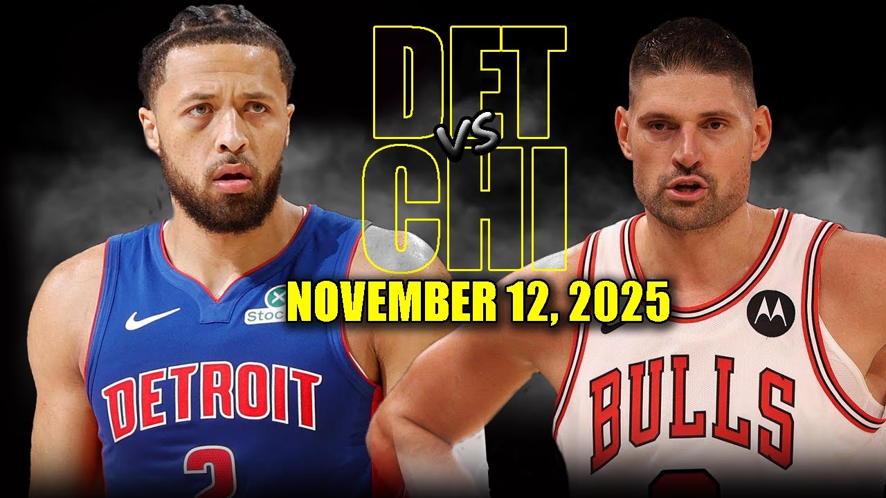 Chicago Bulls vs Detroit Pistons Full Game Highlights - November 12, 2025 | NBA Season