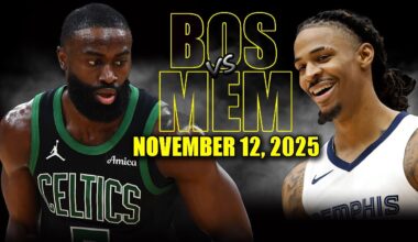 Boston Celtics vs Memphis Grizzlies Full Game Highlights - November 12, 2025 | NBA Season