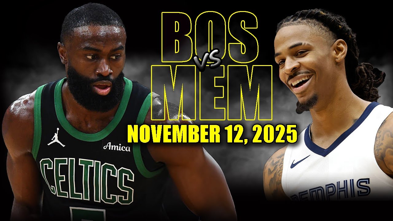 Boston Celtics vs Memphis Grizzlies Full Game Highlights - November 12, 2025 | NBA Season