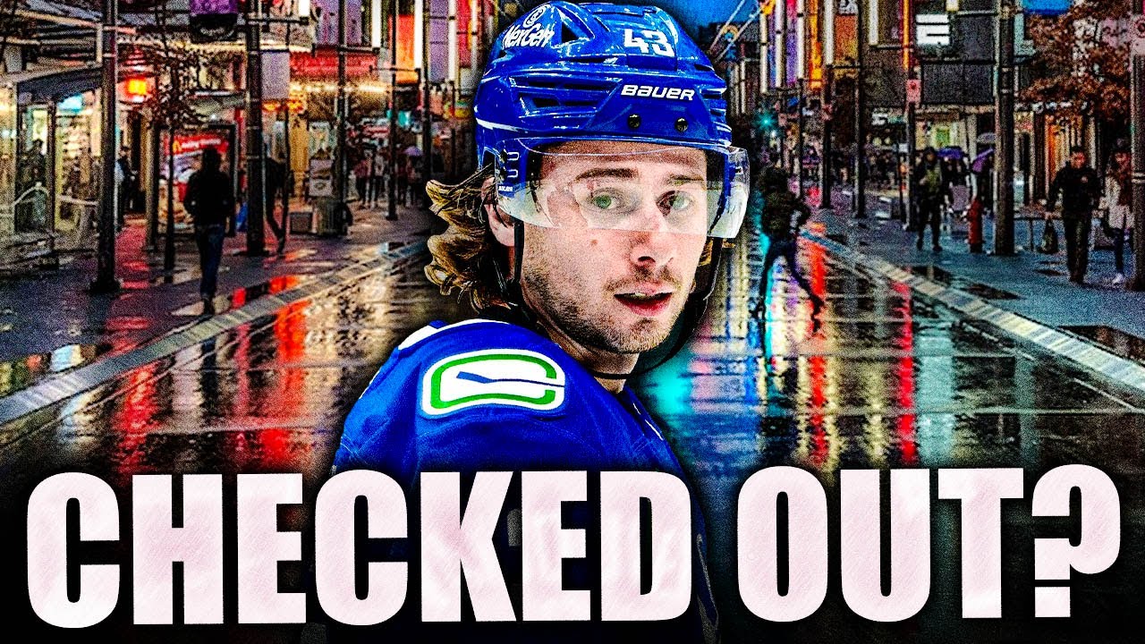 QUINN HUGHES ALREADY CHECKED OUT WITH THE VANCOUVER CANUCKS?