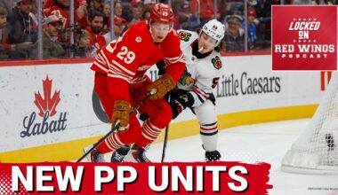 Nate Danielson on PP1? | Detroit Red Wings shakeup the Power Play at practice amid scoring drought
