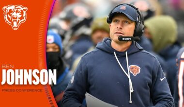 Ben Johnson: 'We are a different team then we were Week 1' | Press Conference
