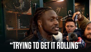 A.J. Brown & Quinyon Mitchell On Preparing For the Detroit Lions