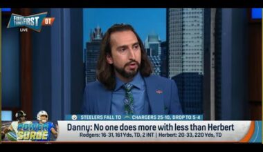 FIRST THINGS FIRST | Nick Wright REFUSES To Accept Justin Herbert As SPECIAL With Chargers | NFL