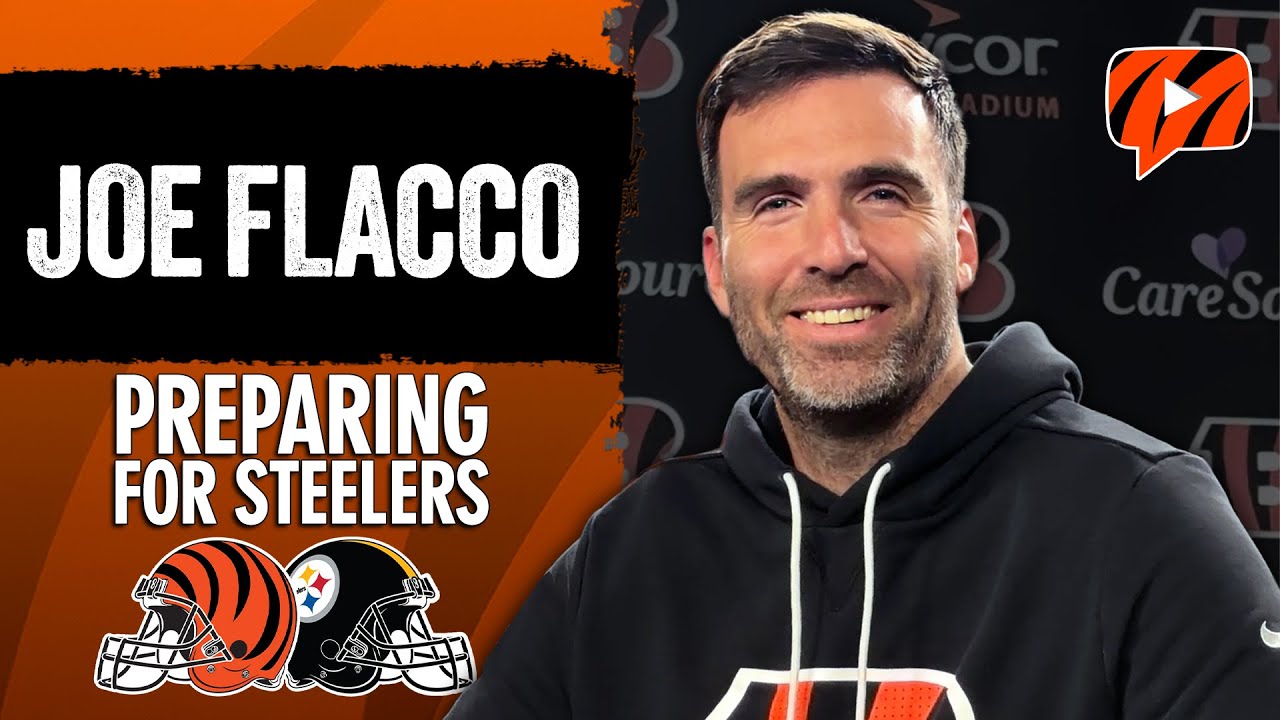 Joe Flacco on Bengals Offense, Joe Burrow’s Return & Staying Focused on Steelers