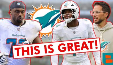 Miami Dolphins Receive A TRIPLE DOSE Of Great News…