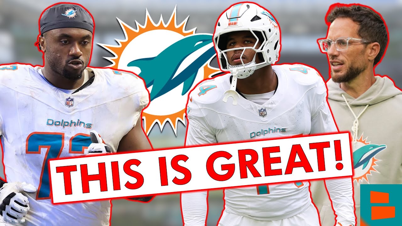 Miami Dolphins Receive A TRIPLE DOSE Of Great News…