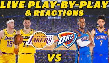 Los Angeles Lakers vs Oklahoma City Thunder | Live Play-By-Play & Reactions