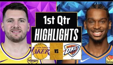 Los Angeles Lakers vs Oklahoma City Thunder Full 1st Qtr Highlights | Nov 12 | 2025 NBA Highlights