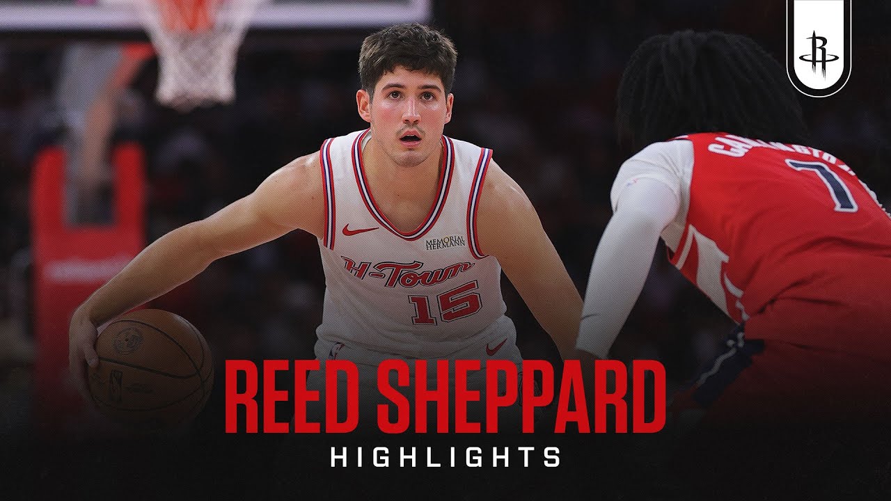 Reed Sheppard (21 points) Highlights vs. Washington Wizards