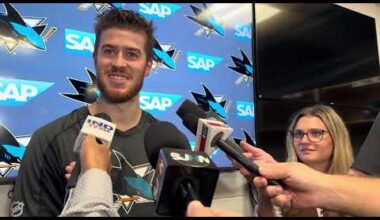 Askarov Says This Is Loudest He's Ever Heard SAP Center | Sharks vs. Panthers Post-Game (11.8.25)