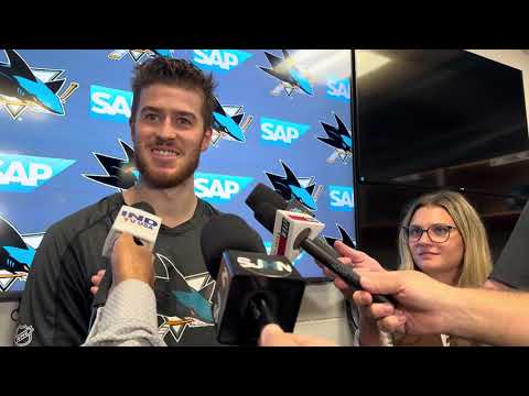 Askarov Says This Is Loudest He's Ever Heard SAP Center | Sharks vs. Panthers Post-Game (11.8.25)