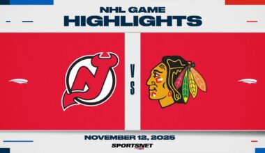 NHL Highlights | Devils vs. Blackhawks - November 12, 2025