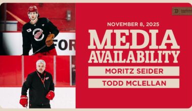 Moritz Seider, Todd McLellan Practice Media | Nov. 8, 2025