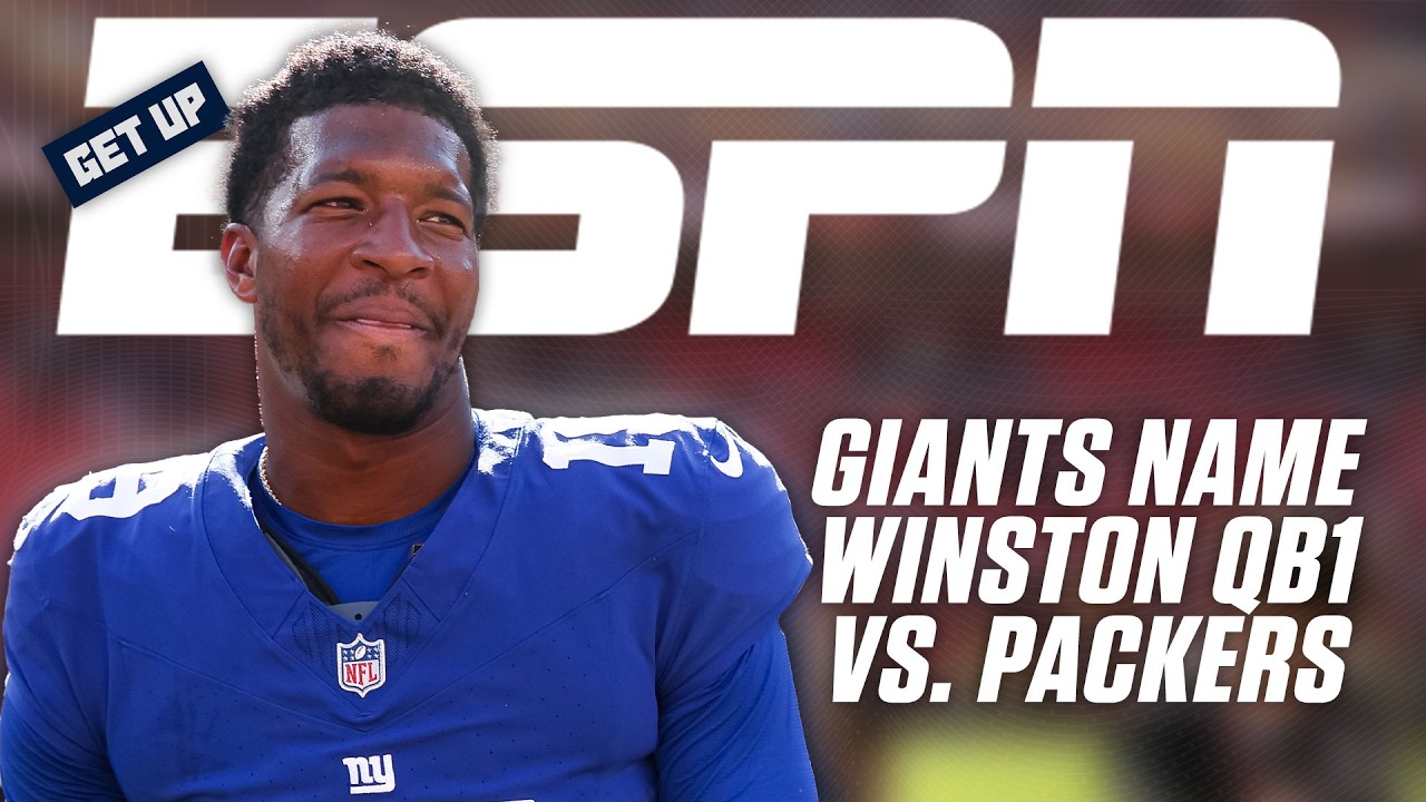 BREAKING: Giants name Jameis Winston starter vs. Packers 🚨 What's going on in New York? | Get Up