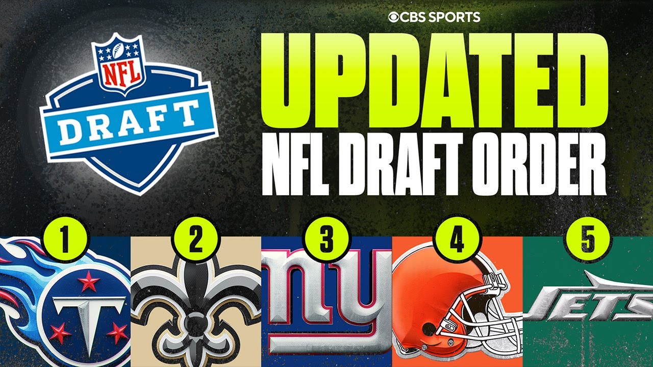 UPDATED 2026 NFL Draft Order after Week 10: Titans hold No. 1 overall pick