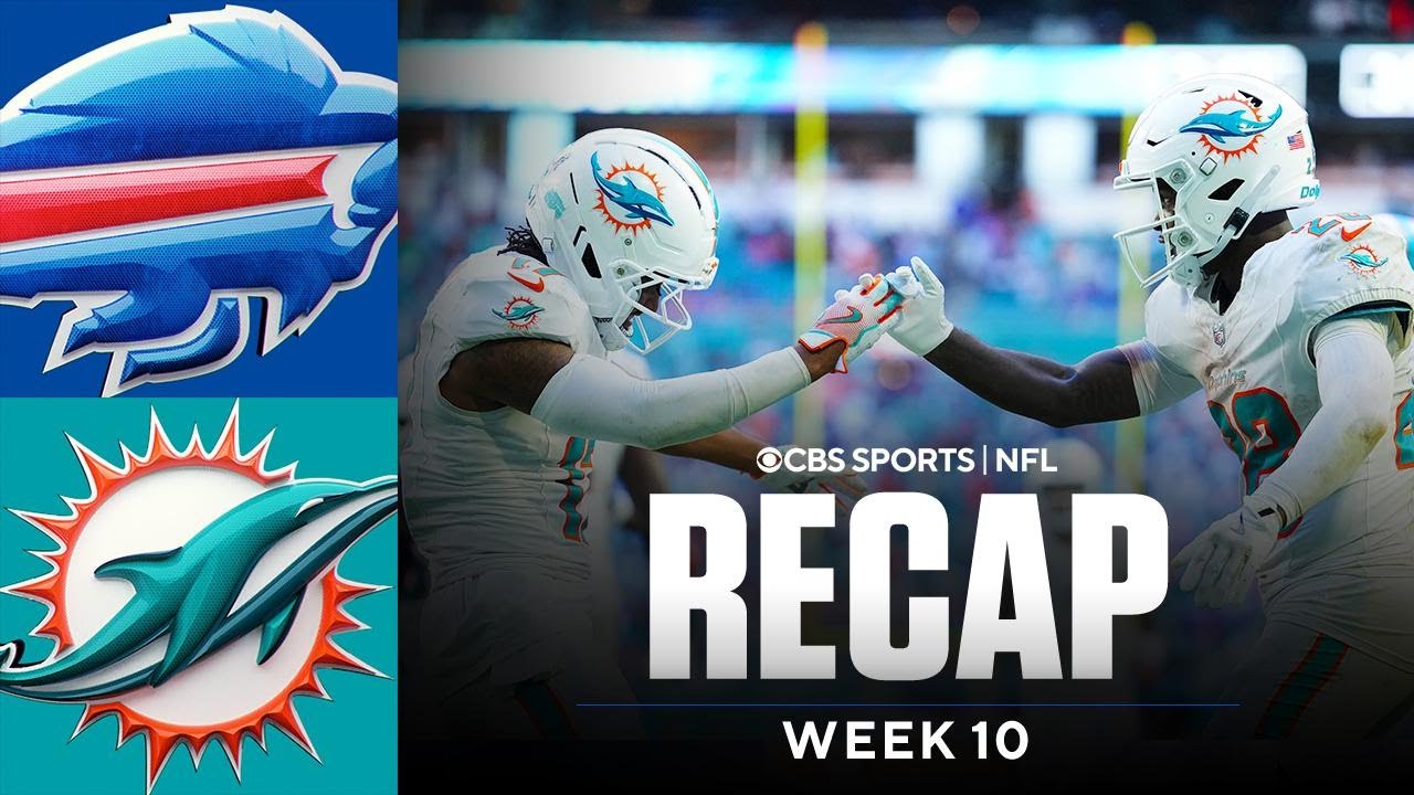 Josh Allen struggles as Dolphins beat Bills for first time since 2022 | Game Recap