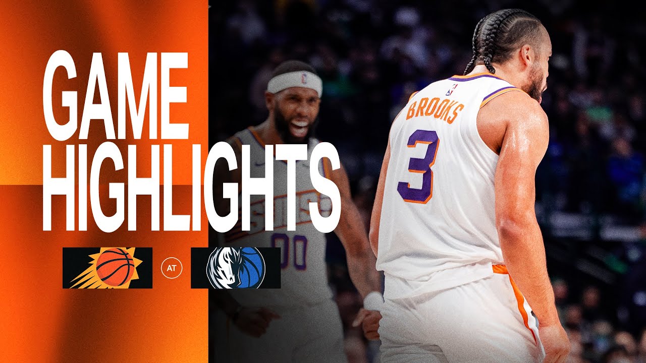Phoenix Suns win their 4th straight game with a 123-1124 win over the Dallas Mavericks