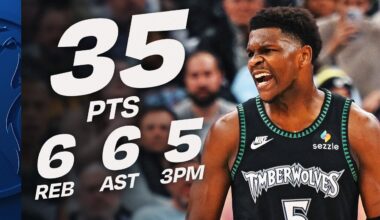 Anthony Edwards Was GETTING BUCKETS In Utah (35 PTS) | November 10, 2025