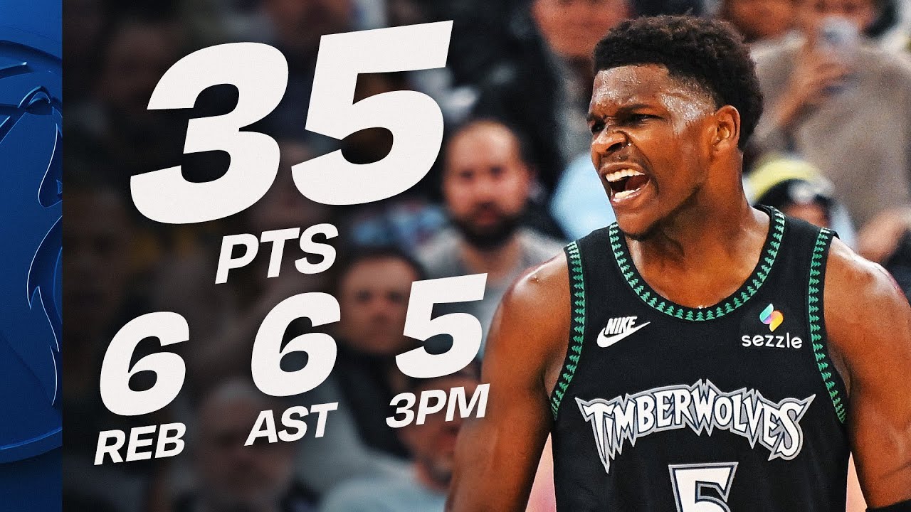 Anthony Edwards Was GETTING BUCKETS In Utah (35 PTS) | November 10, 2025