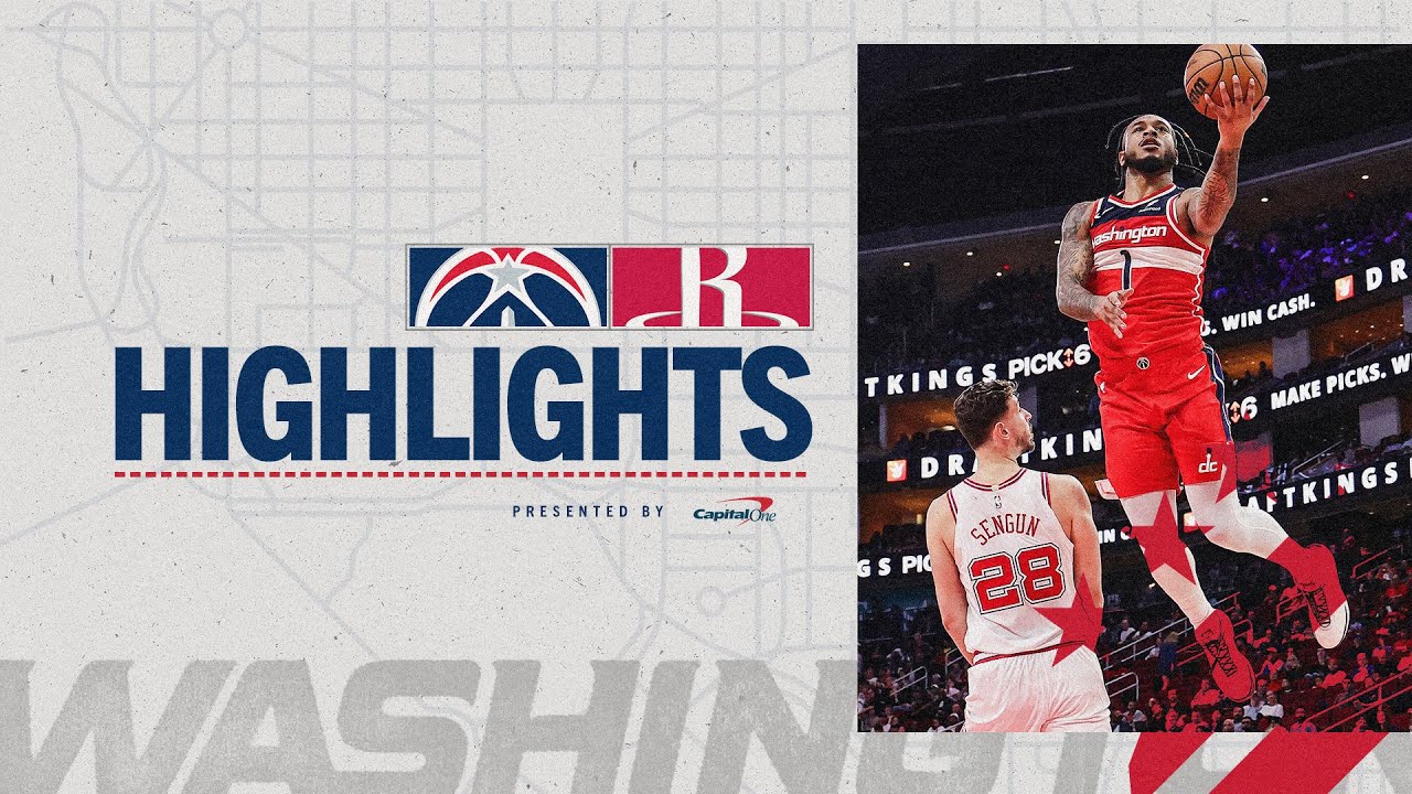 Highlights: Washington Wizards at Houston Rockets | 11.12.25