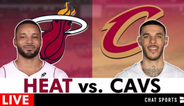 Heat vs. Cavaliers Live Streaming Scoreboard, Play-By-Play, Highlights | NBA League Pass Stream
