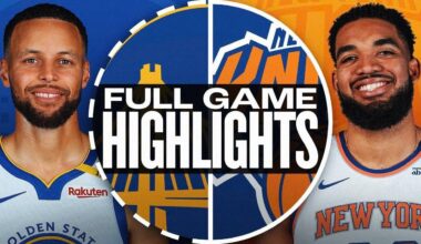 Golden State Warriors Vs New York Knicks Highlights Full Game - NOV 08,2025 | NBA