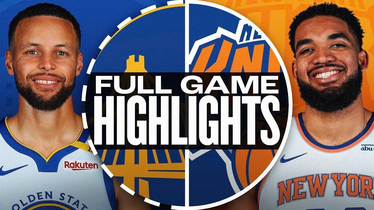Golden State Warriors Vs New York Knicks Highlights Full Game - NOV 08,2025 | NBA