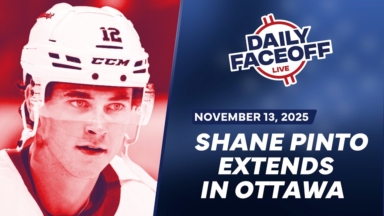 Shane Pinto Extends 4 Years With The Ottawa Senators | Daily Faceoff LIVE