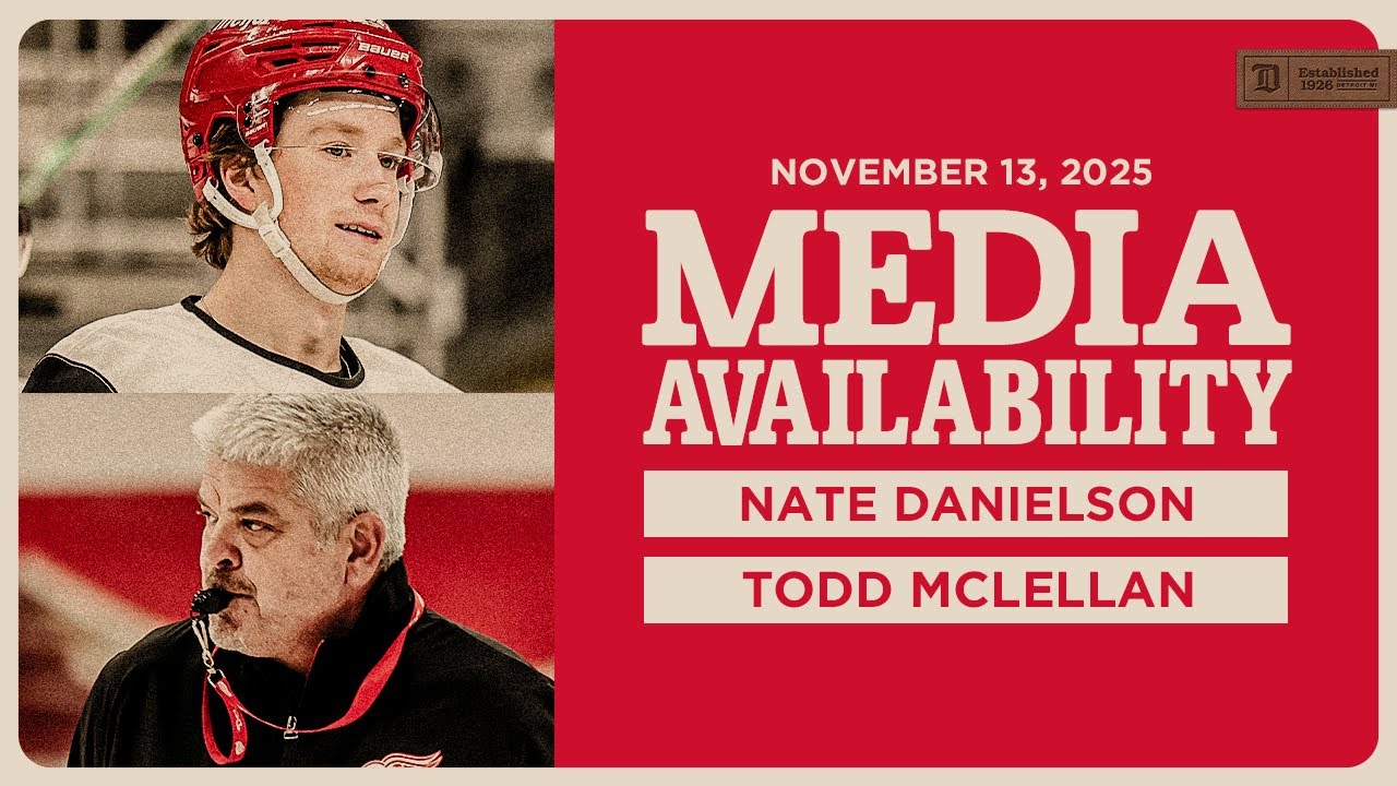 Nate Danielson, Todd McLellan Morning Skate Media | Nov. 13, 2025