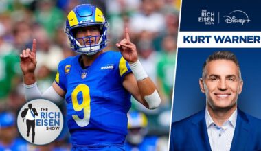 NFL Network’s Kurt Warner on Rams QB Matthew Stafford’s MVP-Worthy Season | The Rich Eisen Show