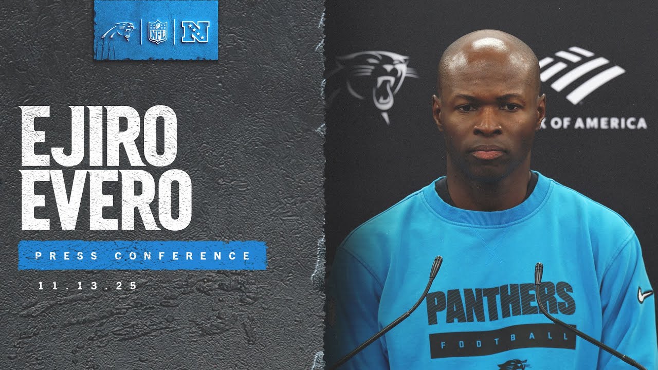 Ejiro Evero on growing potential of Panthers defense | Carolina Panthers
