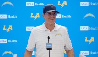 Harbaugh On AFC Standings & Jaguars | LA Chargers