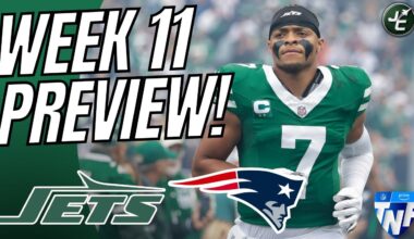 New York Jets vs New England Patriots PREVIEW! | Week 10 2025 TNF