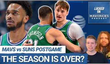 SINKING: Dallas Mavericks’ Season Already at RISK with P.J. Washington Injury | Cooper Flagg's Game