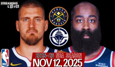 (LIVE) HARDEN VS JOKIC | Denver Nuggets vs Los Angeles Clippers NBA Live Stream