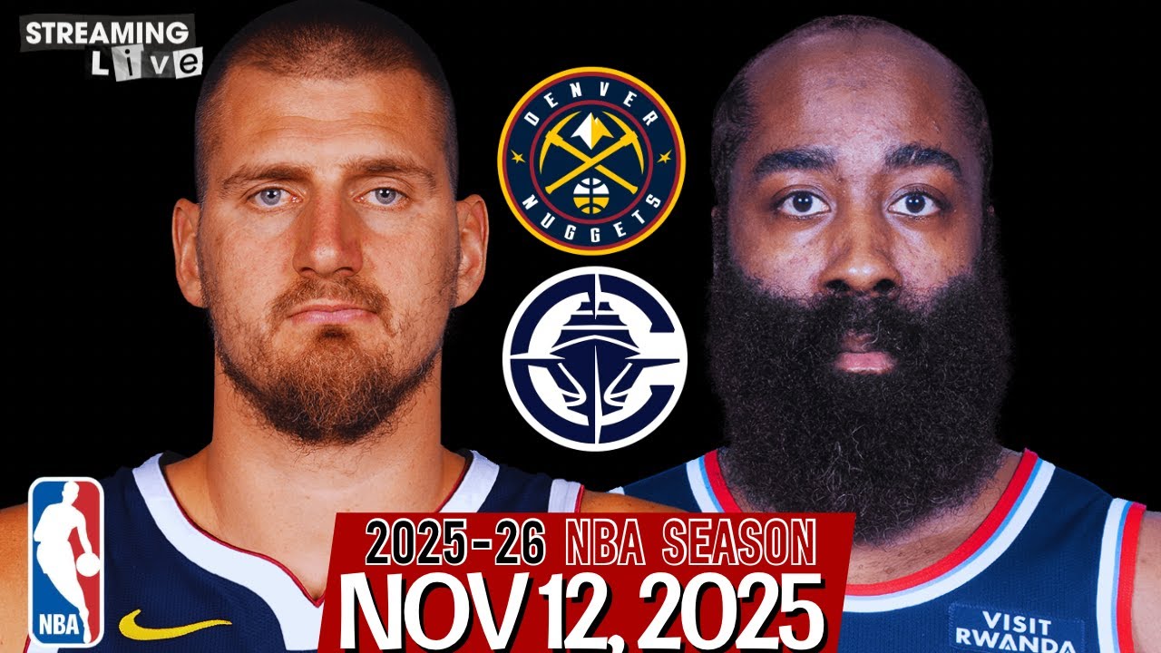 (LIVE) HARDEN VS JOKIC | Denver Nuggets vs Los Angeles Clippers NBA Live Stream