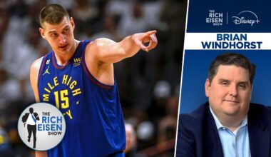 ESPN’s Brian Windhorst on Nikola Jokic’s “Jaw-Dropping” Efficiency This Year | The Rich Eisen Show